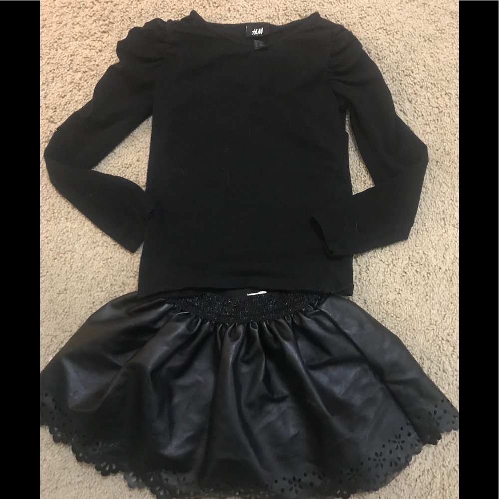 Girls Top And Matching Skirt Sz. 6